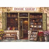 The Book Shop & Antiques Jigsaw Puzzle
