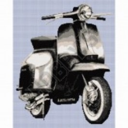 Reviews For Shop Lambretta Scooter Cross Stitch Hobby Uk Com Hobbys