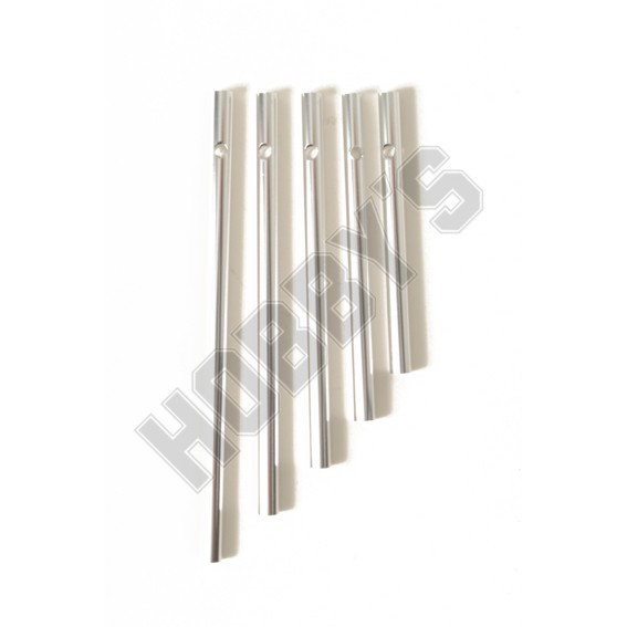 5 Wind Chime Rods (Silver)