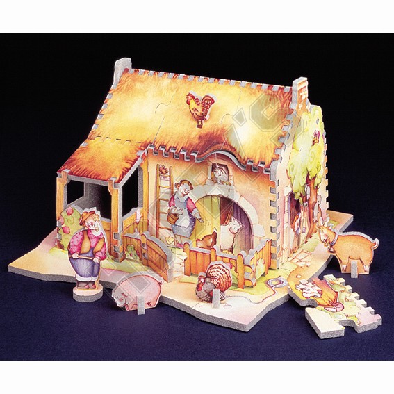 Farm - 3D Jigsaw 