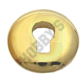 Brassed Keyhole Plate