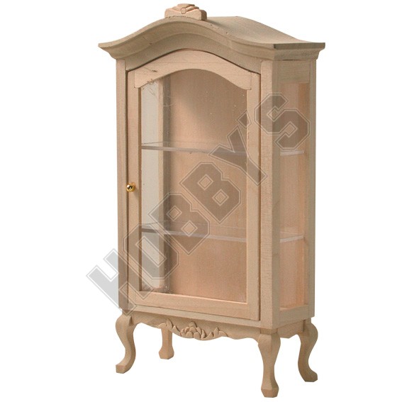 Display Cabinet with Cabriole Legs