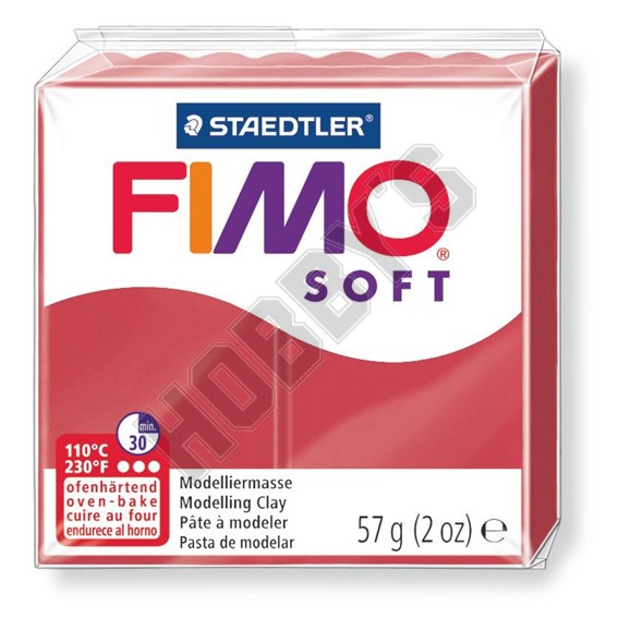 Fimo Soft - Cherry Red