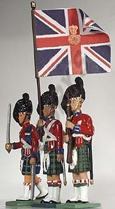 42nd Highlanders Colour party