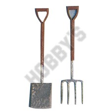 Spade & Fork - Metal Miniatures