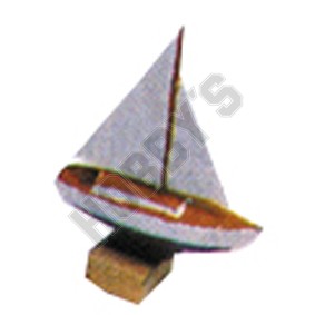 Toy Sailing Boat - Metal Miniature