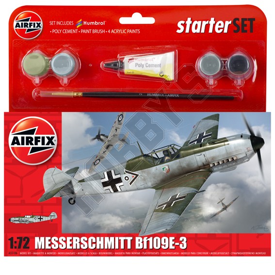Airfix Kit - Messerschmidt BF109E-3 