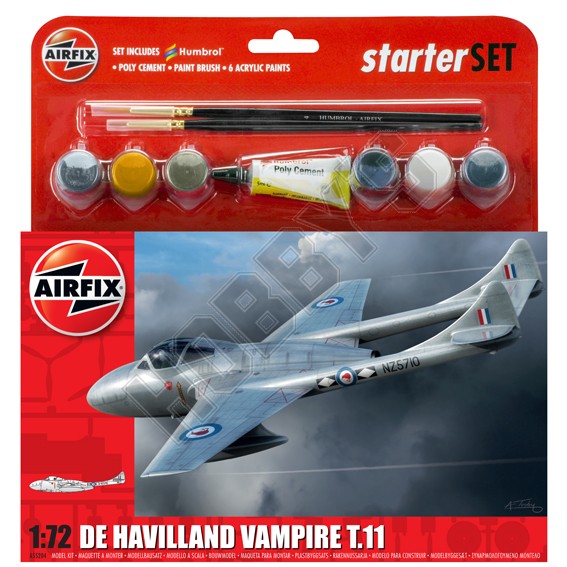 Airfix Kit - De Havilland Vampire 