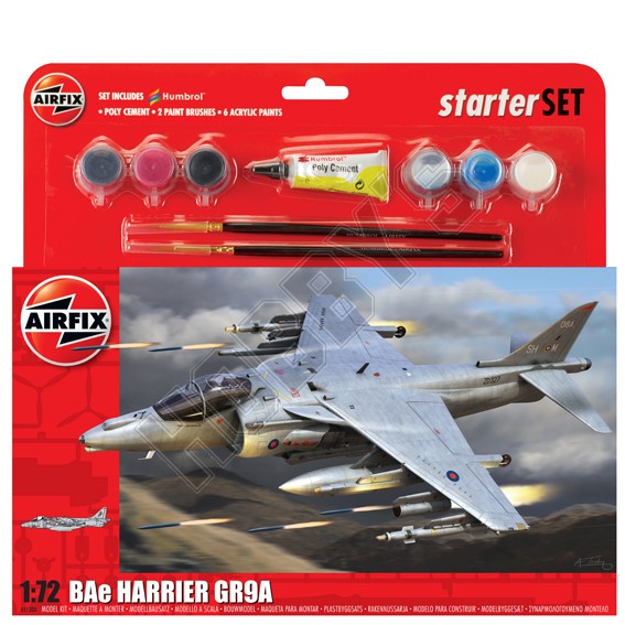 Airfix Kit - BAE Harrier GR9A    