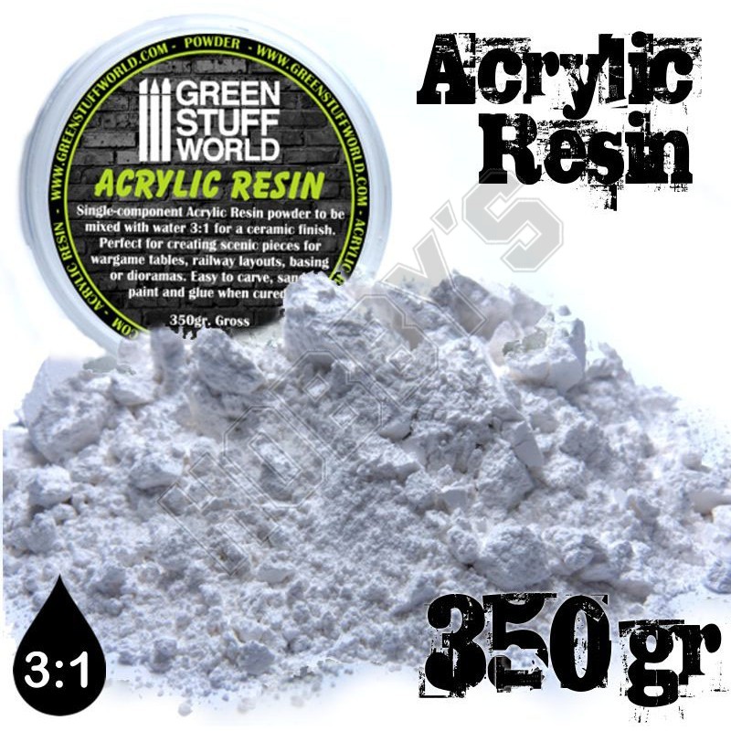 Hobby acrylic hot sale resin