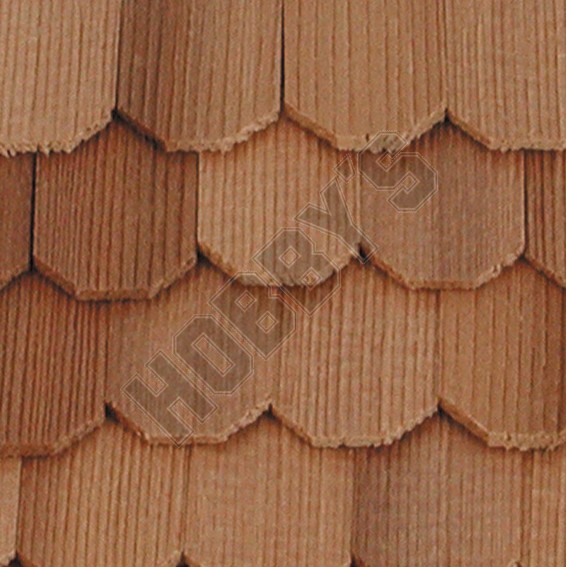 Cedar Roof Shingles - Hexagonal