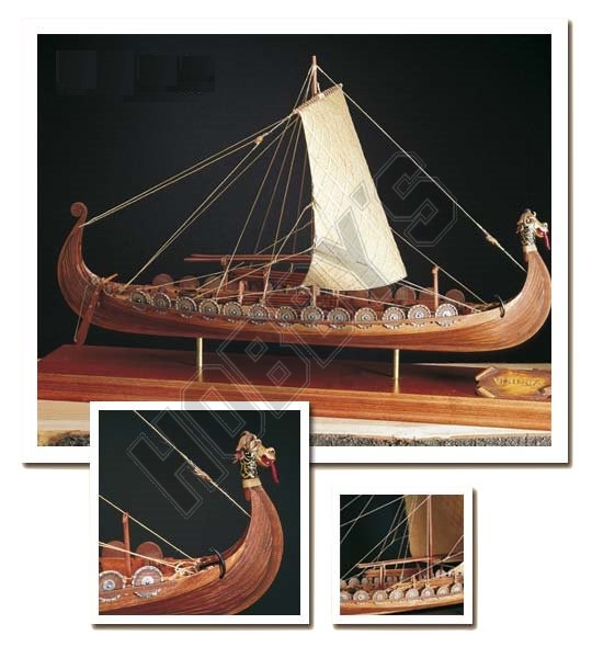 1406 Viking Model Boat Kit                   