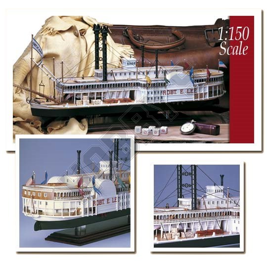 Robert E Lee Model Boat Kit                  