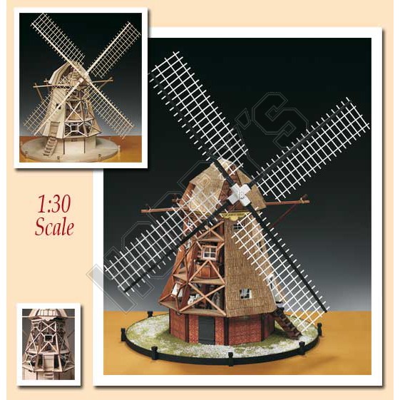 Dutch Windmill Model Kit                
