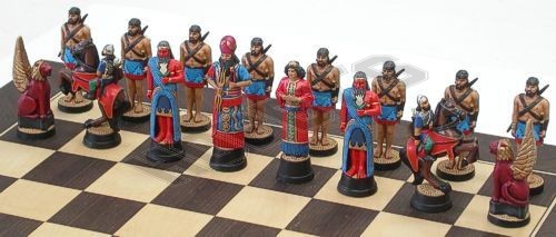 Assyrian side Sennacherib Chess Set 