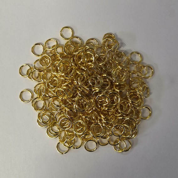 Gold Rings 0.7 x 5.0mm