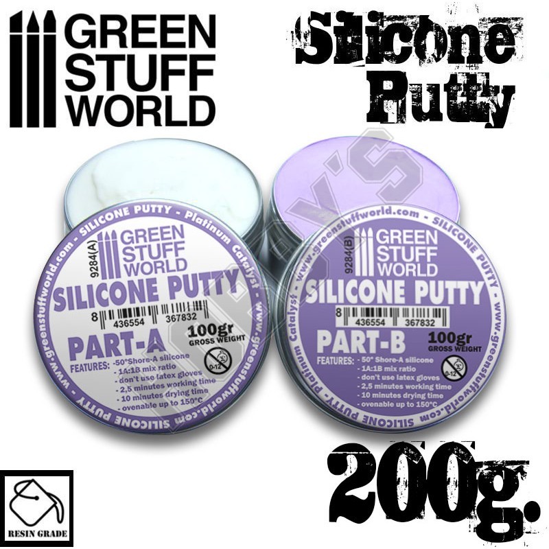Violet Silicone Putty 200G