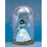 Victorian Lady In Glass Dome