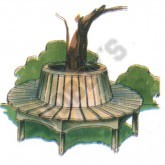 Round Tree Seat Plan