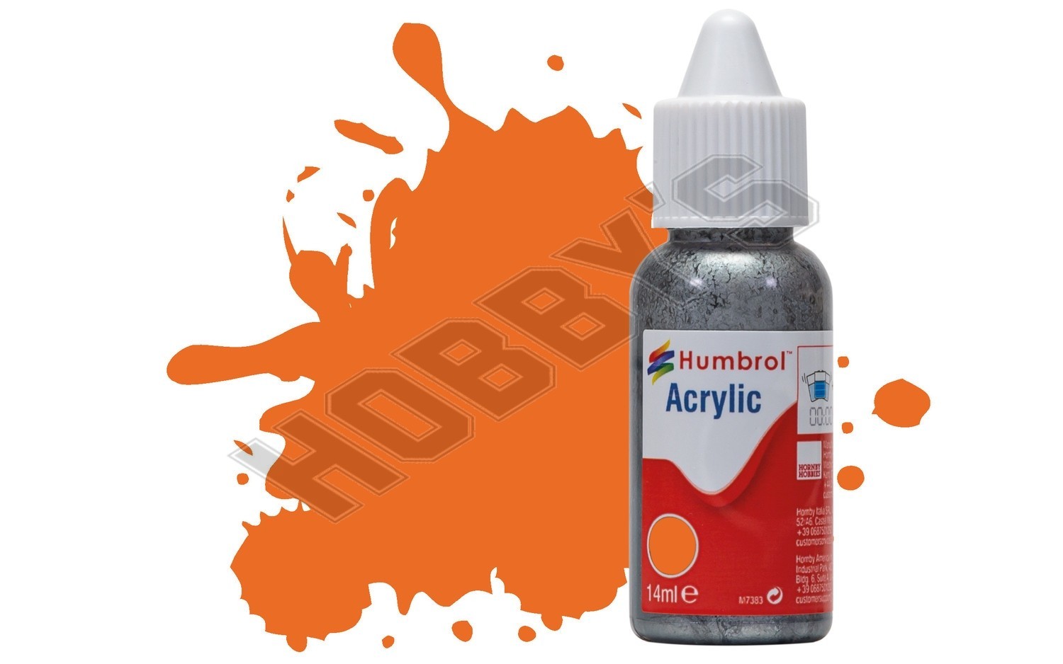 Acrylic Paint Gloss Orange