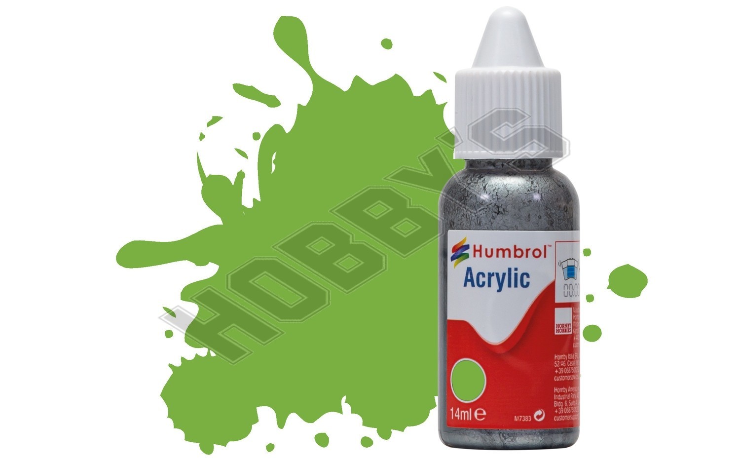 Acrylic Paint Matt Lime Green