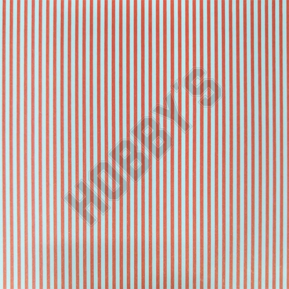 Wallpaper - Red & White Stripe