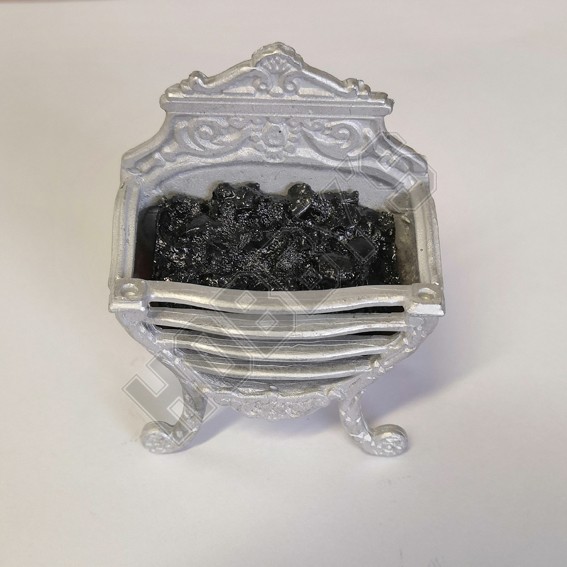 Metal Georgian Grate with Coals