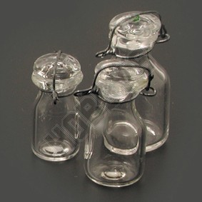 Set Of 3 Preserve Jars