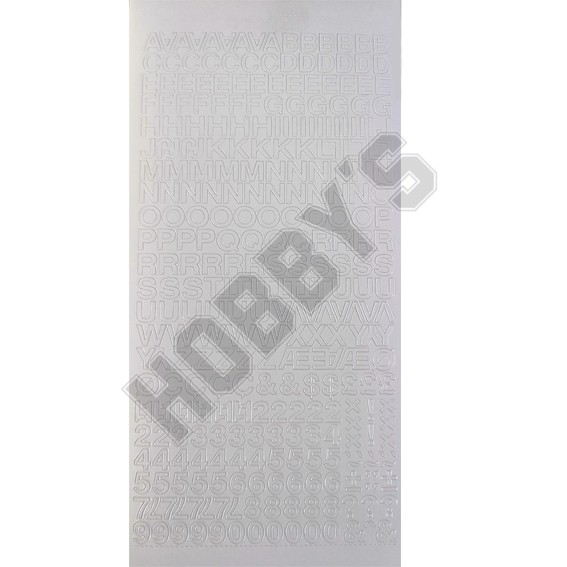 Hobbys Adhesive Letters & Numbers