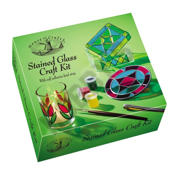 Stained Glass Craft Kit. 