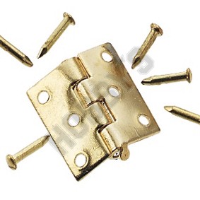 Gold-Plated Butt Hinge