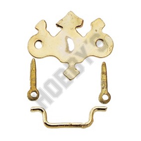 Gold-Plated Chippendale Drawer Pull