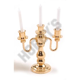 Brass Candlelabra (3 Arm)