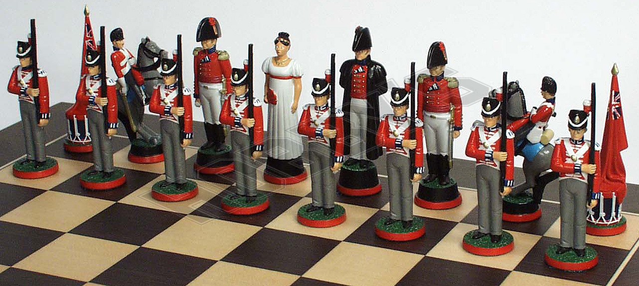 Shop Napoleonic Chess Set Wellington | Hobby.uk.com Hobbys