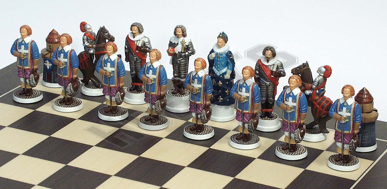 Kings Musketeers Chess Set