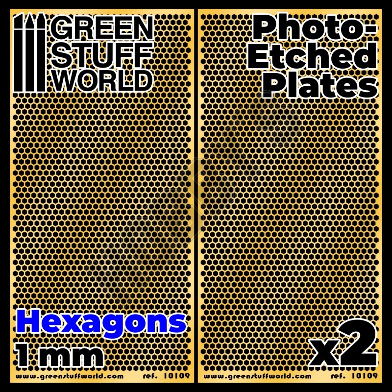 Hexagonal Holes - 1mm