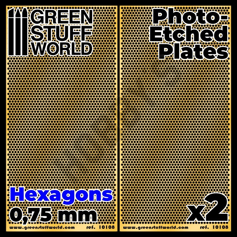 Hexagonal Holes - 0.75mm