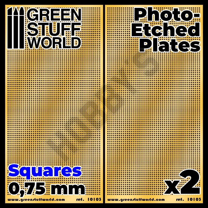 Square Holes - 0.75mm