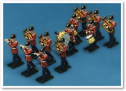 Traditional British Soldiers - Band Instruments No. 2