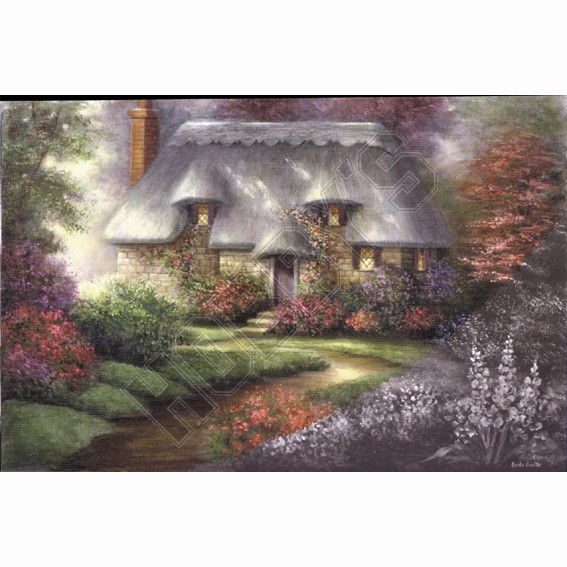 Romantic Cottage - Acrylic 