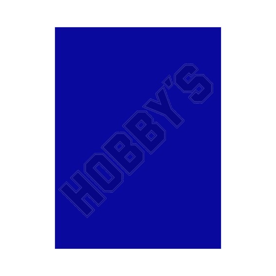 Plastic Sheet Plain Blue