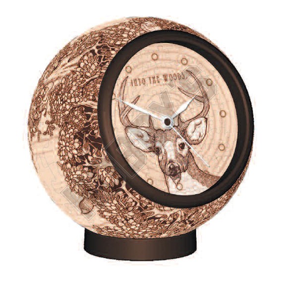 3D Puzzle - Into The Woods Clock        