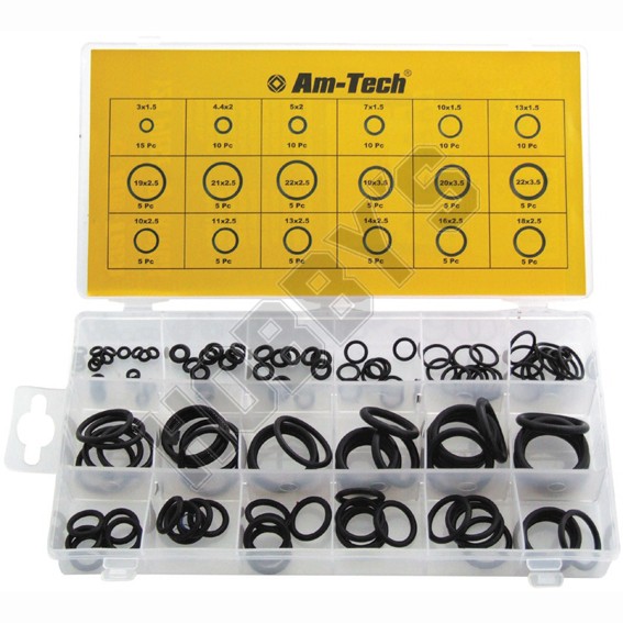 125PC Assorted '0' Rings 