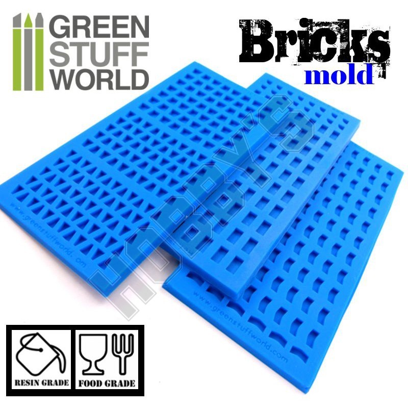 3 X Brick Molds 
