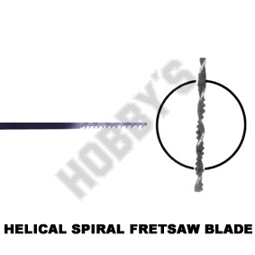 Helical Spiral Fret Blades    