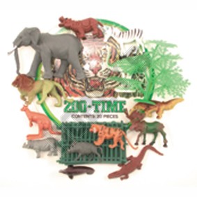 Plastic Zoo Animals