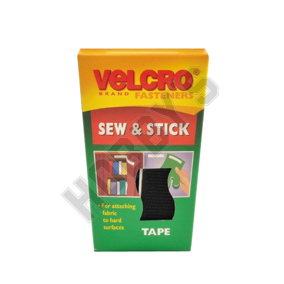 Velcro - Sew 'N' Stick - Black 