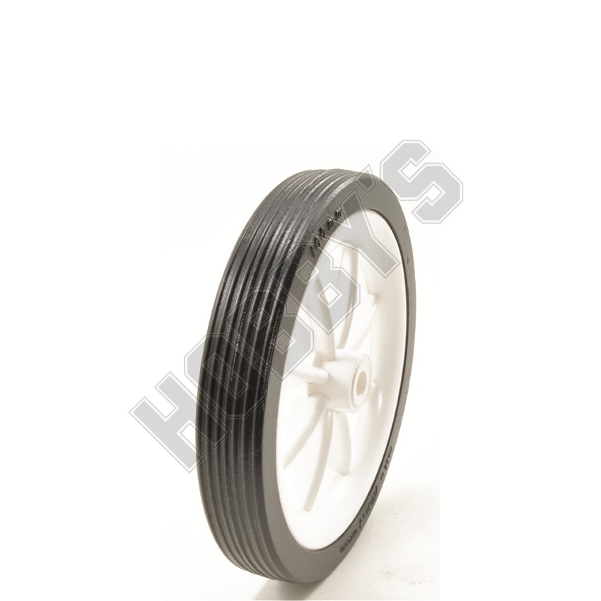Spoked White Center Black Tyre 