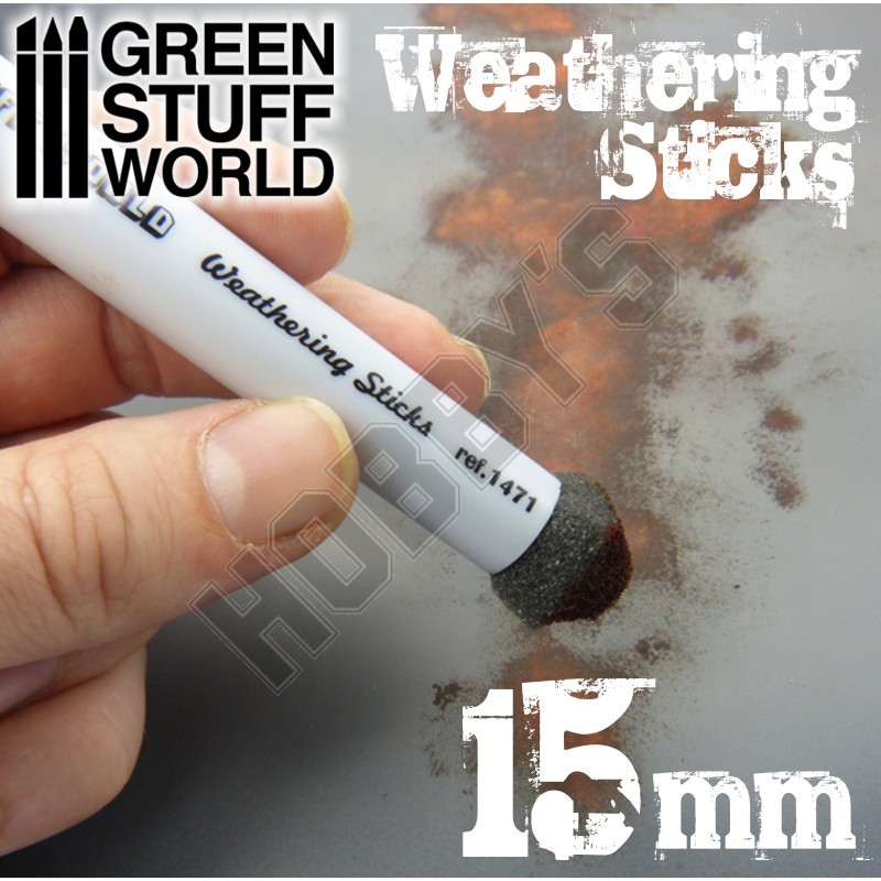 Weathering Brushes 15mm 2Pk