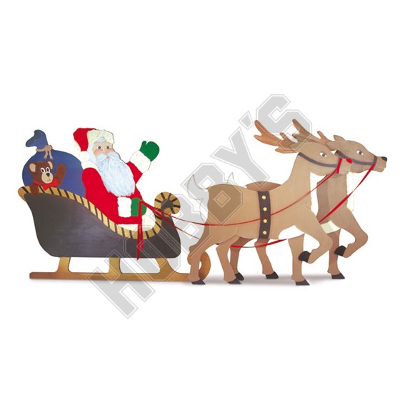 Santa & Reindeer Design 